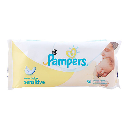 pampers new baby sensitive wipes