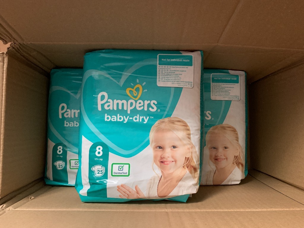 pieluchy pampers cały karton