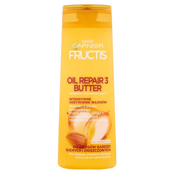 garnier fructis oil repair3 szampon wzmacniający 400