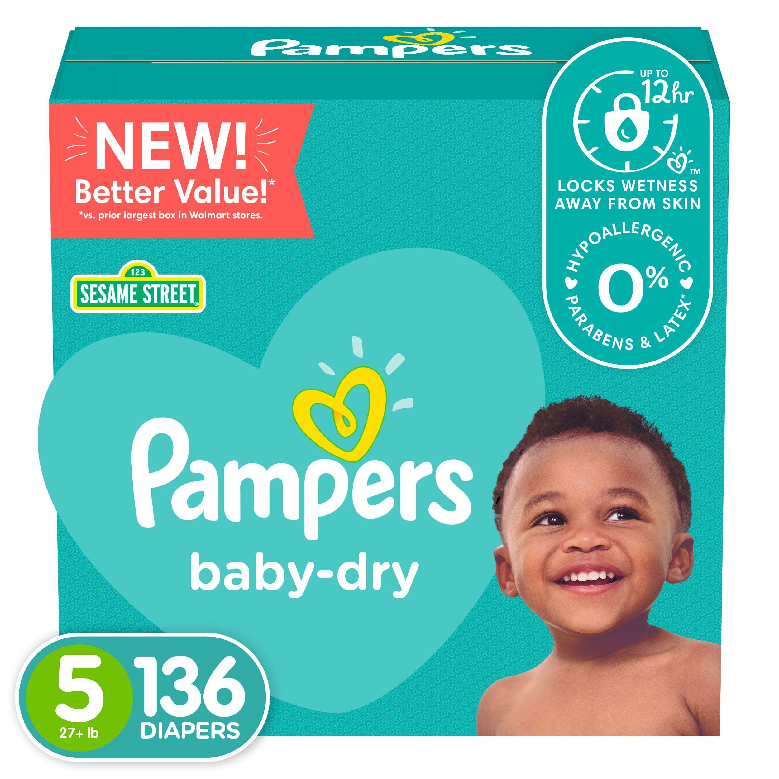 pampers dry 5