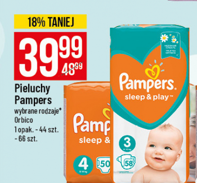 netto pieluchy pampers 3 sleep play