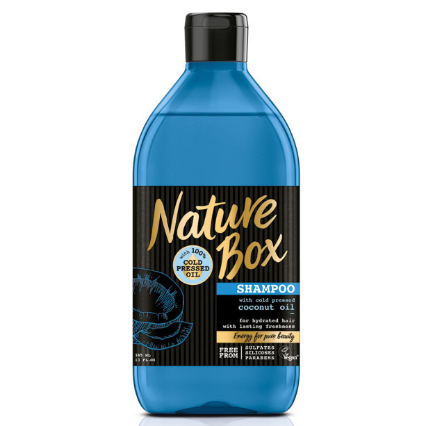 nature box szampon niebieski