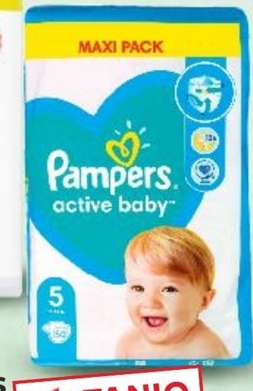 pampers active baby 5 54szt kaufland