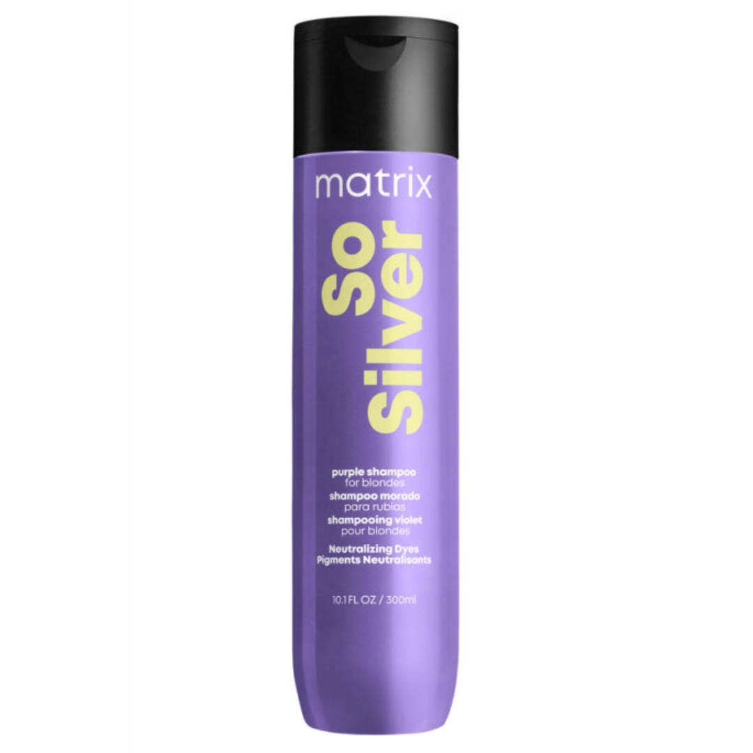 matrix color care 50 silver szampon fioletowy do włosów blond