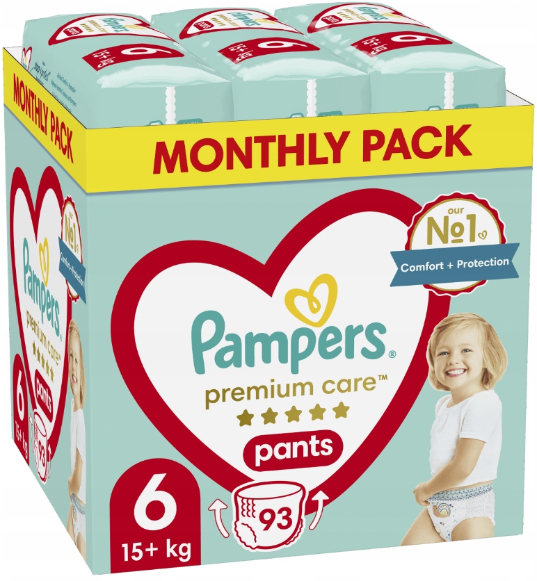 pampers miesieczny zapas