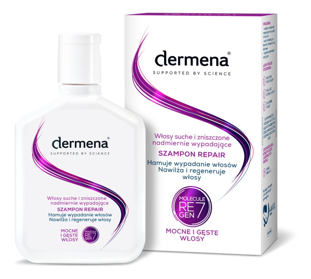 dermena hair care szampon hamujący wypadanie włosów 200 ml