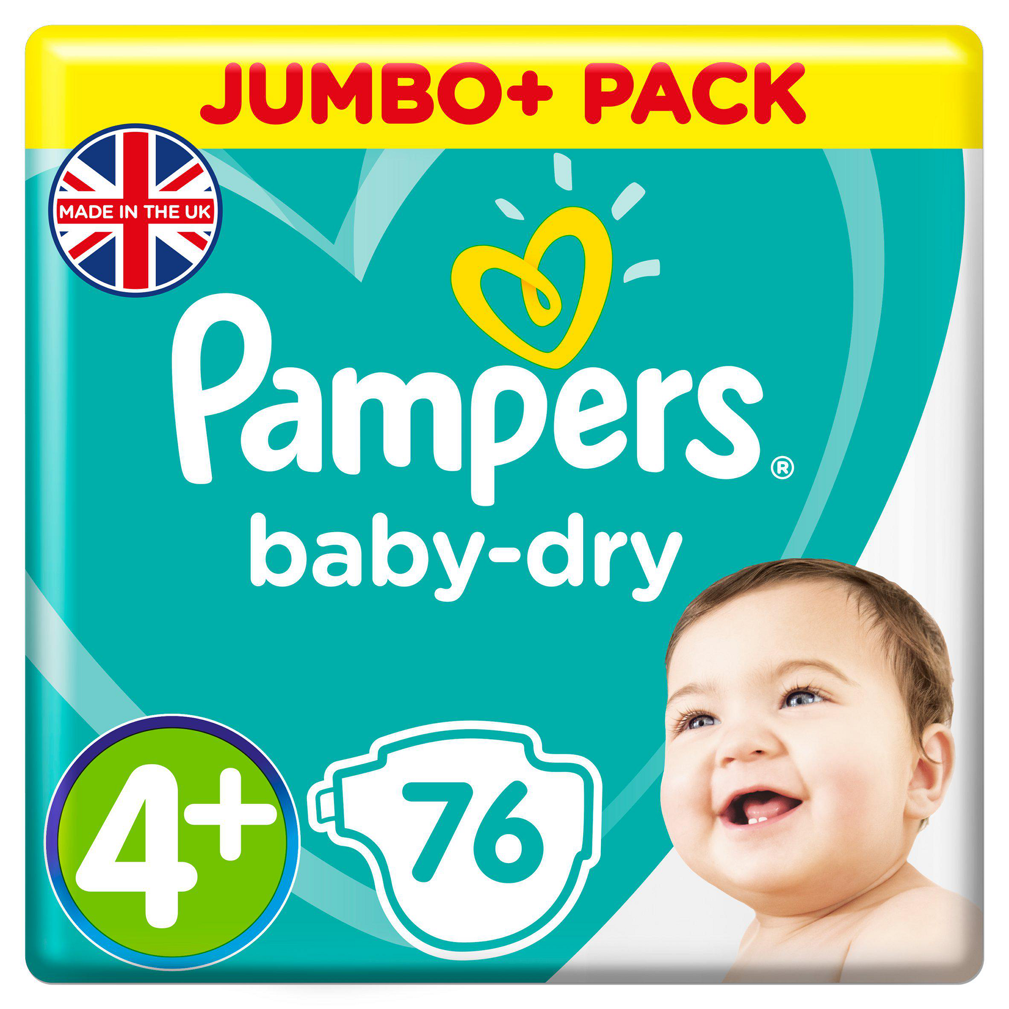 pampers baby dry 4 76