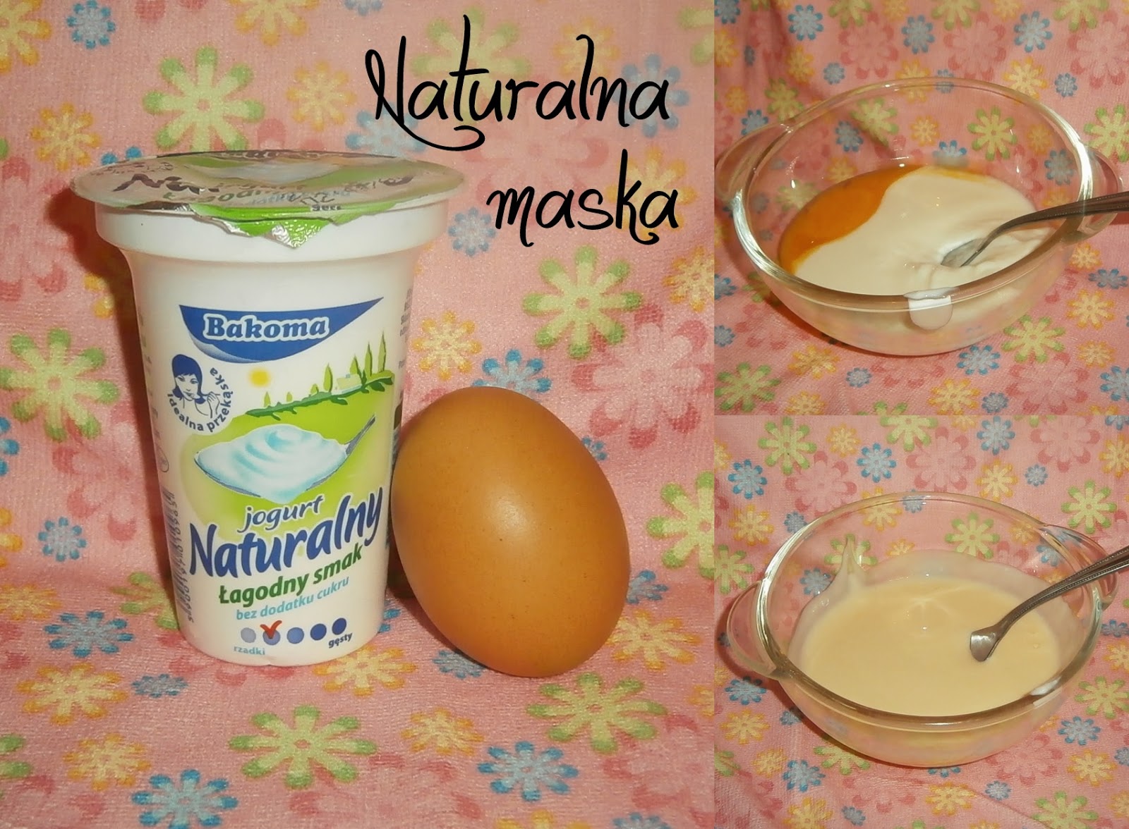 odżywka do włosów jogurt naturalny z cytryna