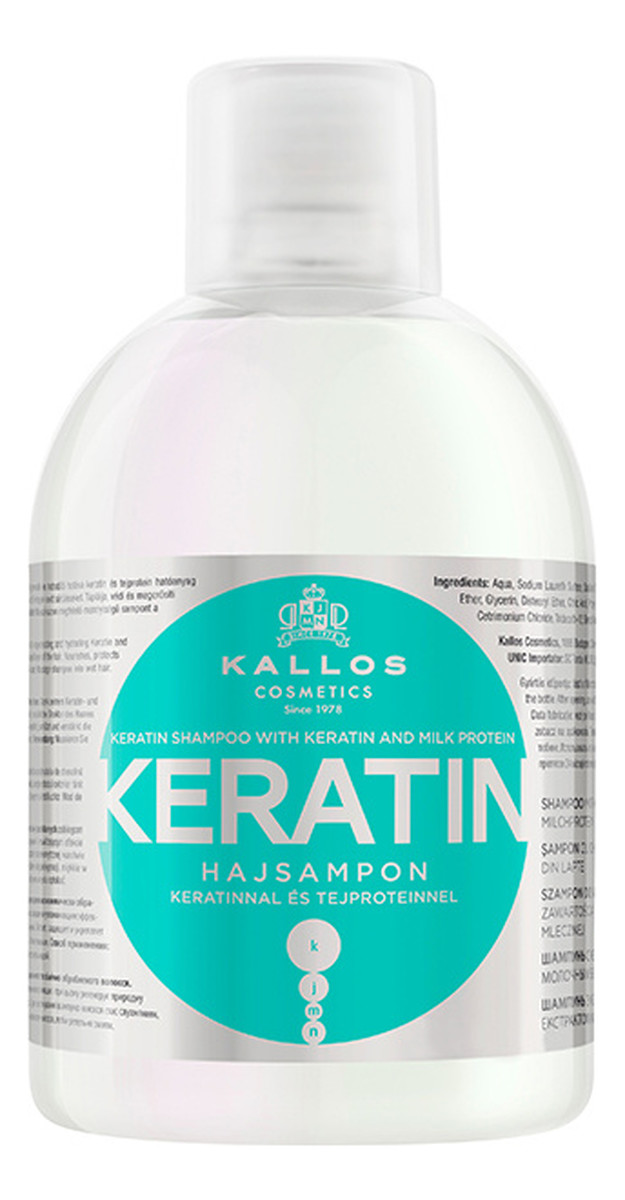 kallos szampon keratin opinie