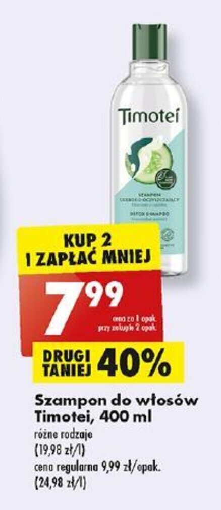 timotei szampon biedronka