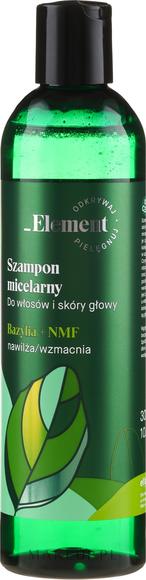 vis plantis basil element szampon wzmacniający przeciw wypadaniu włosów 300ml