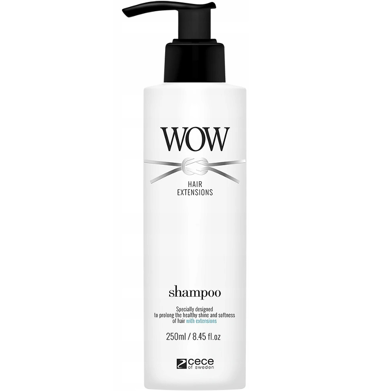 cece wow hair extensions szampon do włosów przedłużanych 250ml