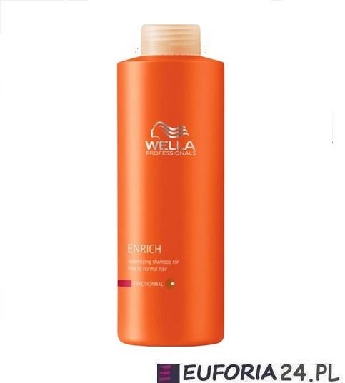 wella enrich szampon do włosów cienkich