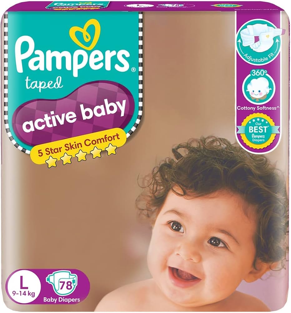 pampers diapers large