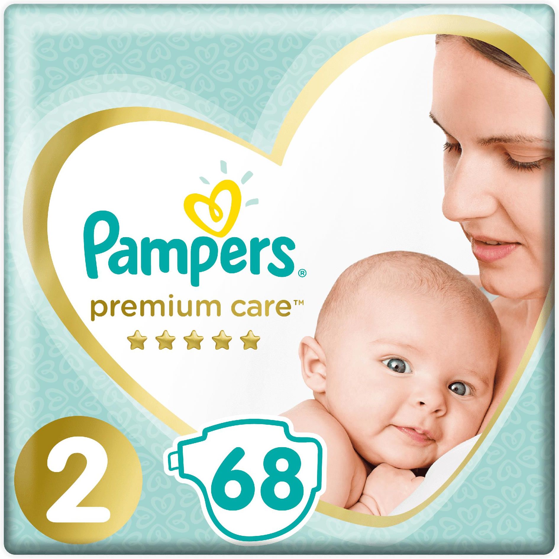 pampers premoum care 2 80 sztuk