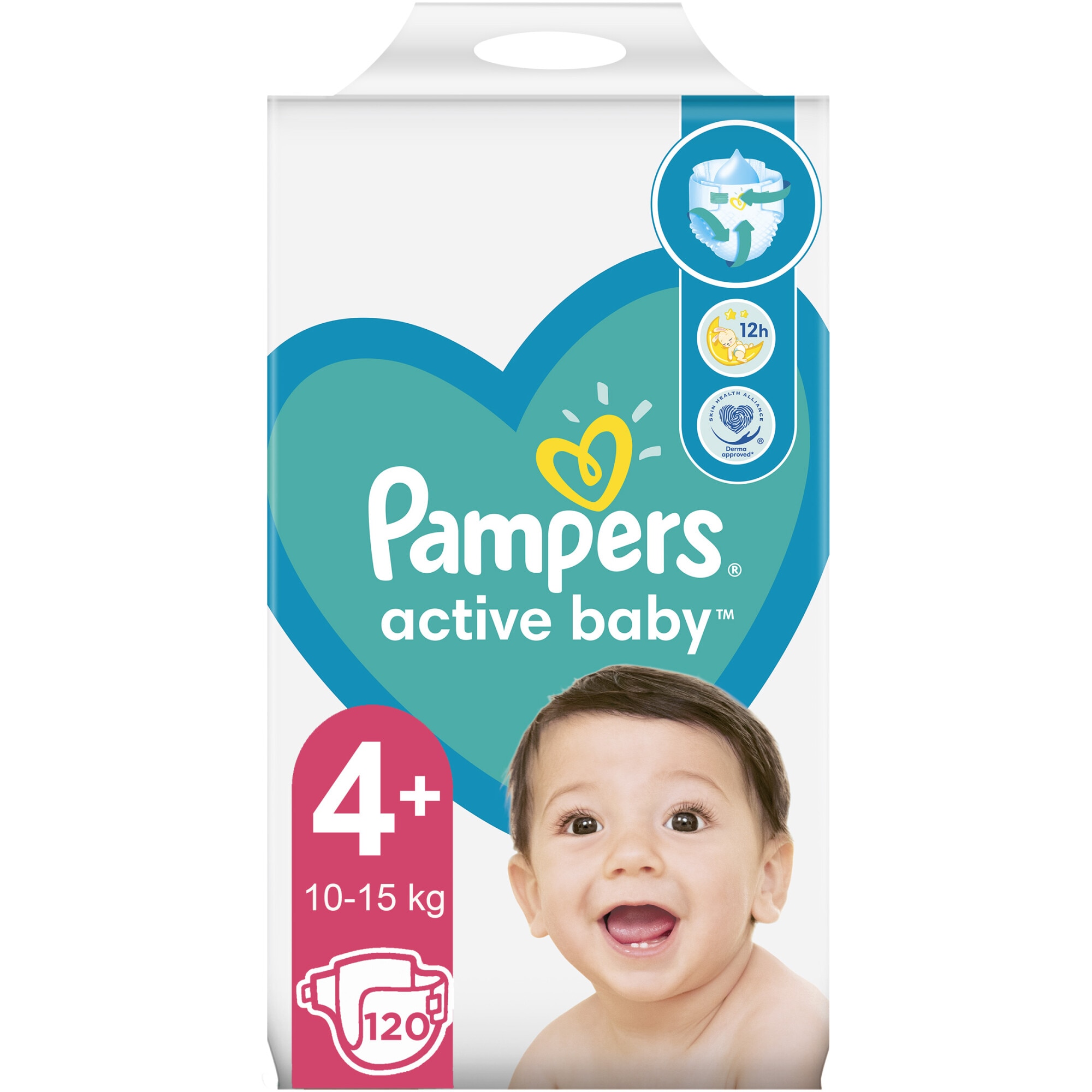 pampers active baby 4 giant box