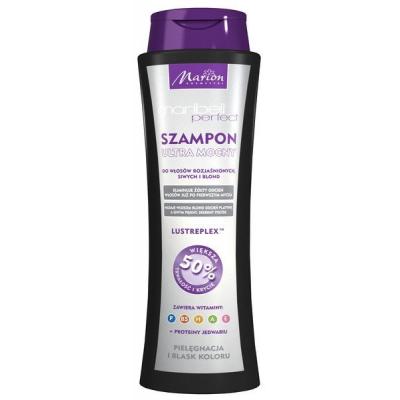 marion szampon srebrny ultra mocny włosy blond 200ml wizaz