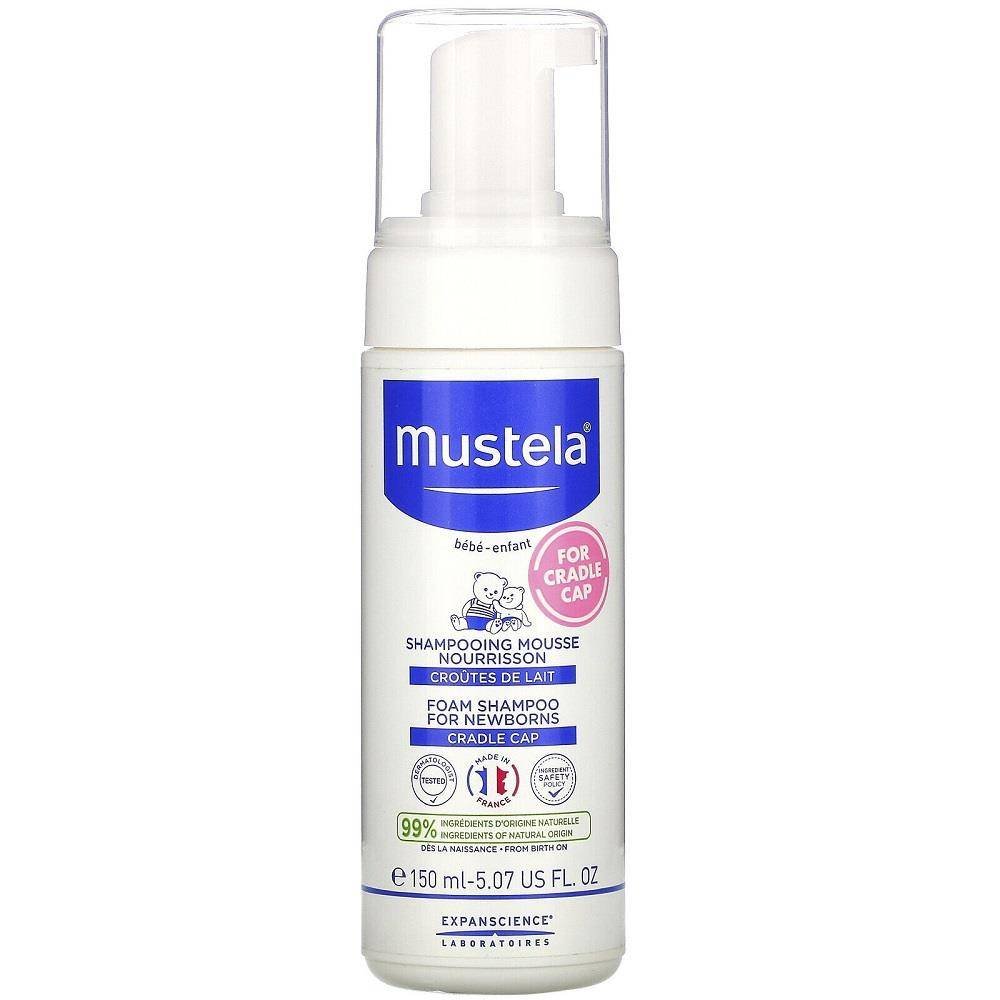 mustela szampon w piance na ciemieniuchę cena