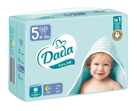 pieluchy dada extra soft junior+ x42