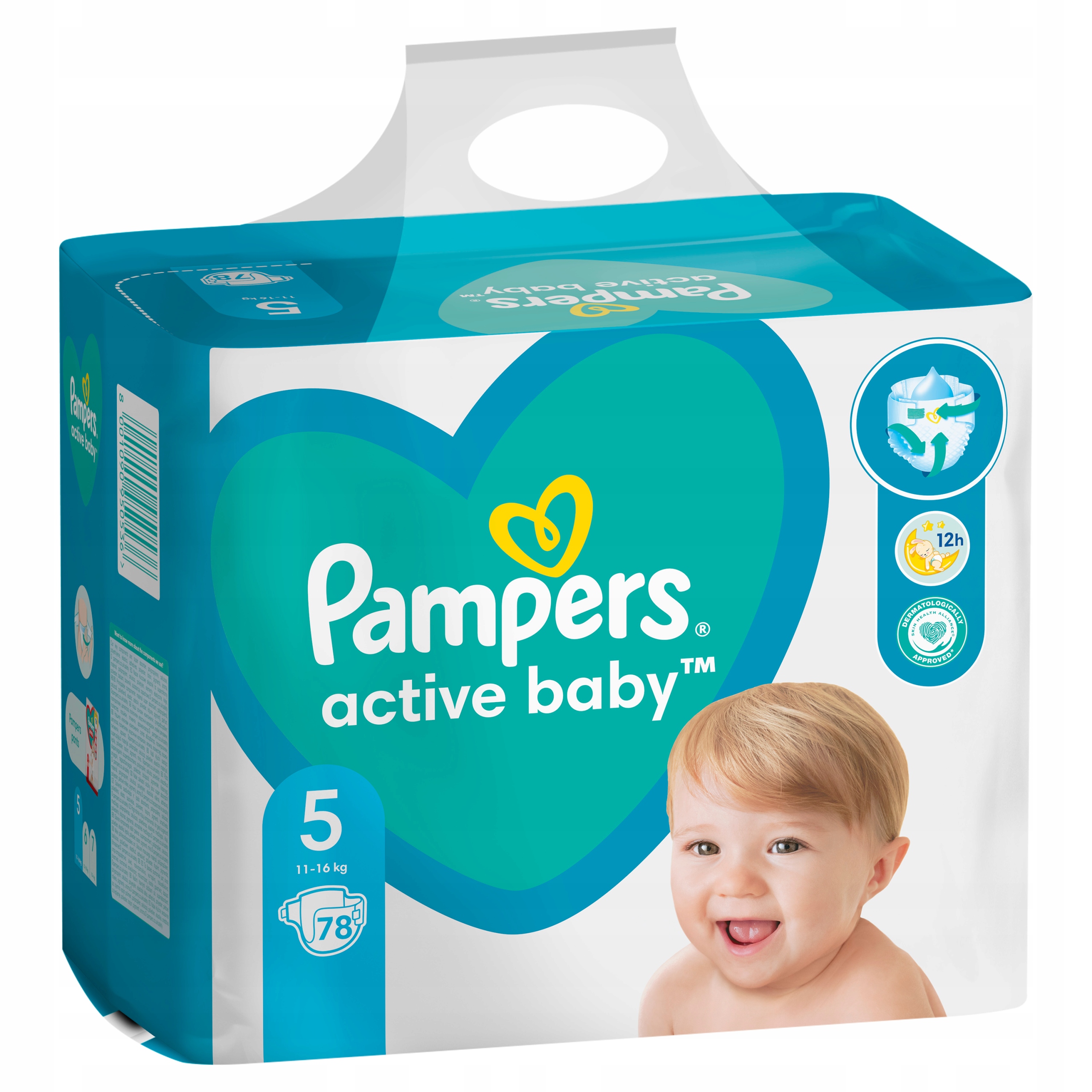 pampers activ baby 5 64 szt cena