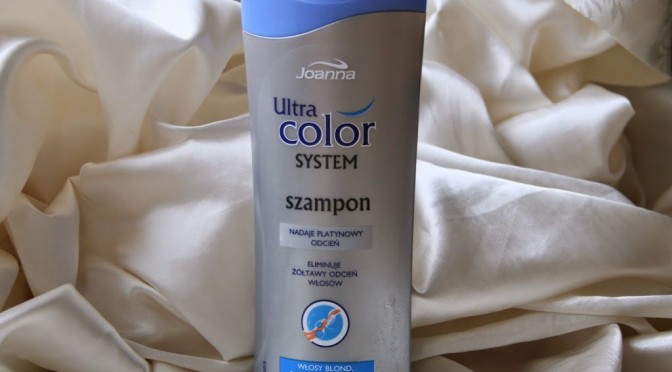 fioletowy szampon joanna blond włosy