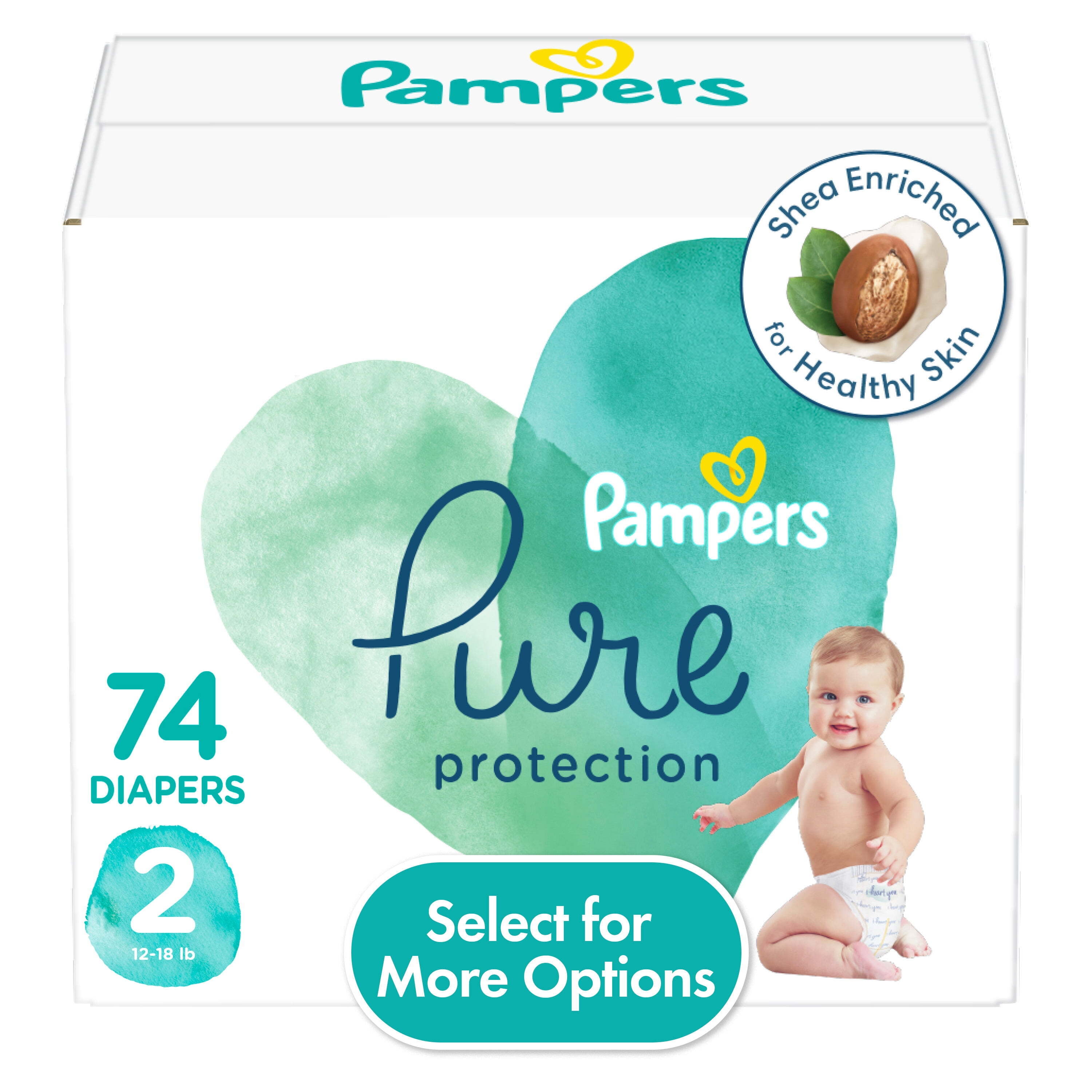 pampers pure protection rozmiar 2 online