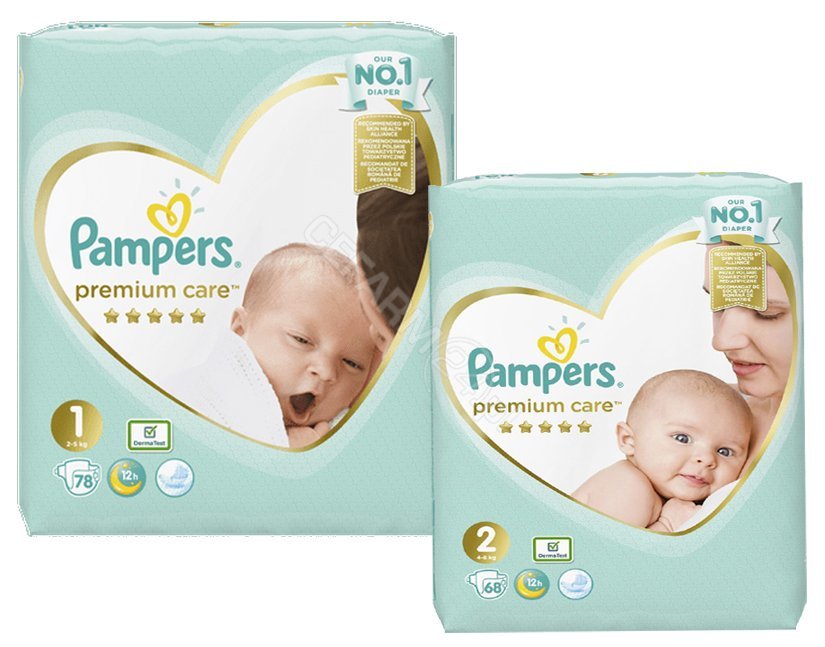 pampers newborn 1 78 szt