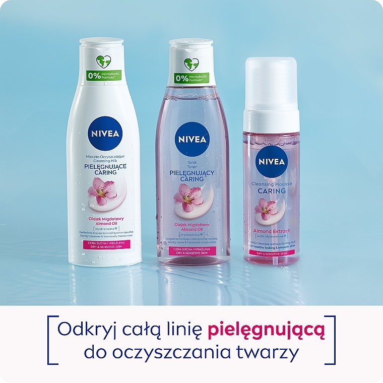 nivea pianka do twarzy do cery wrażliwej