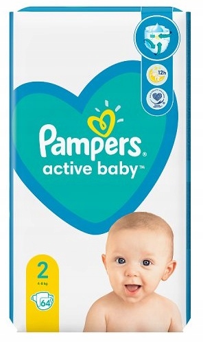 cena pampersów pampers 2 54 sz