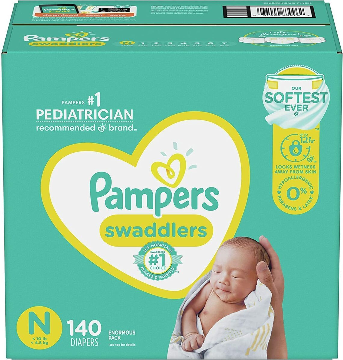 pampers newborn 0