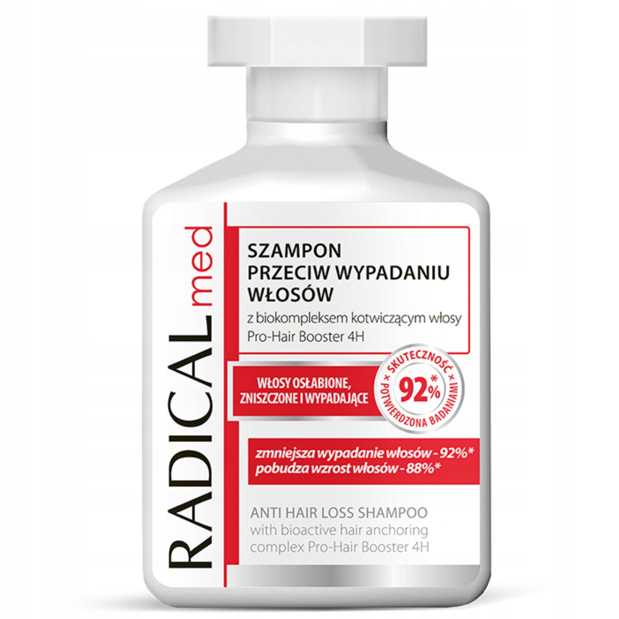 radical med szampon przeciw wypadaniu włosów 300 ml opinie
