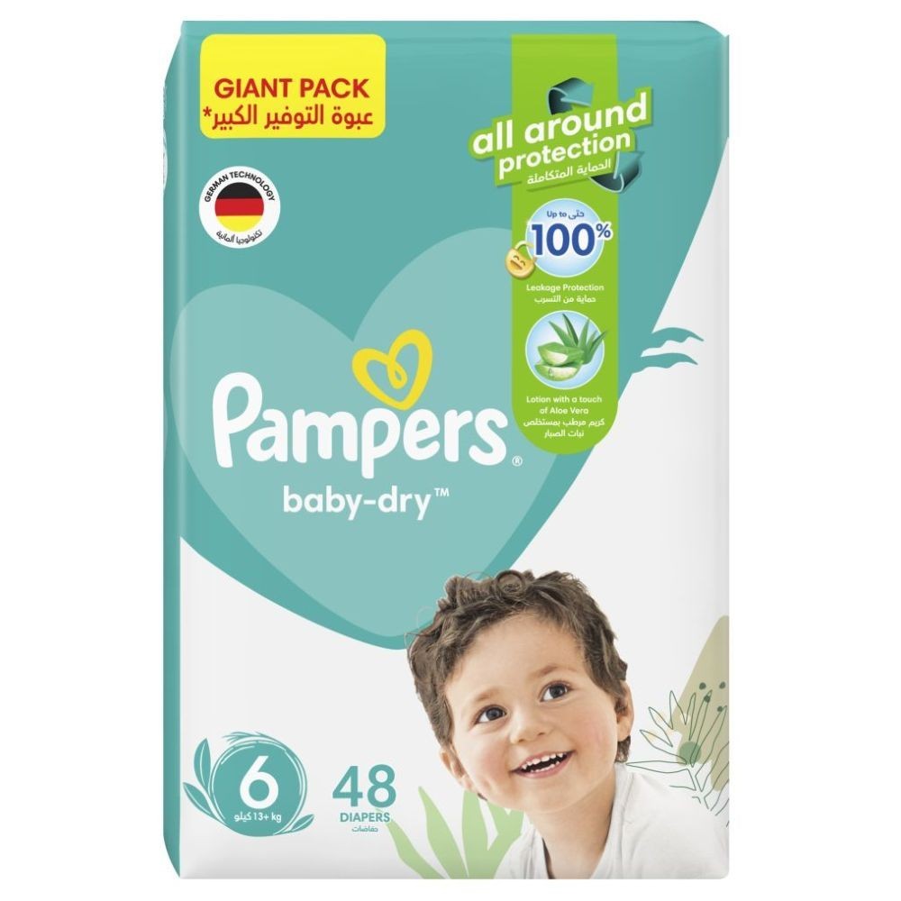 pampers giant pack 6