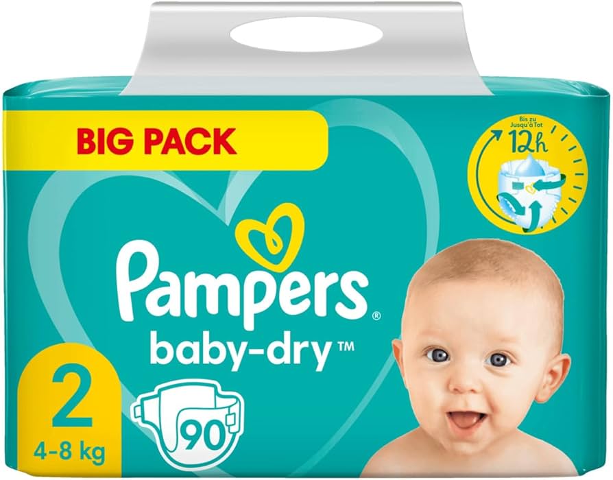 pampers zielony 4-8kg