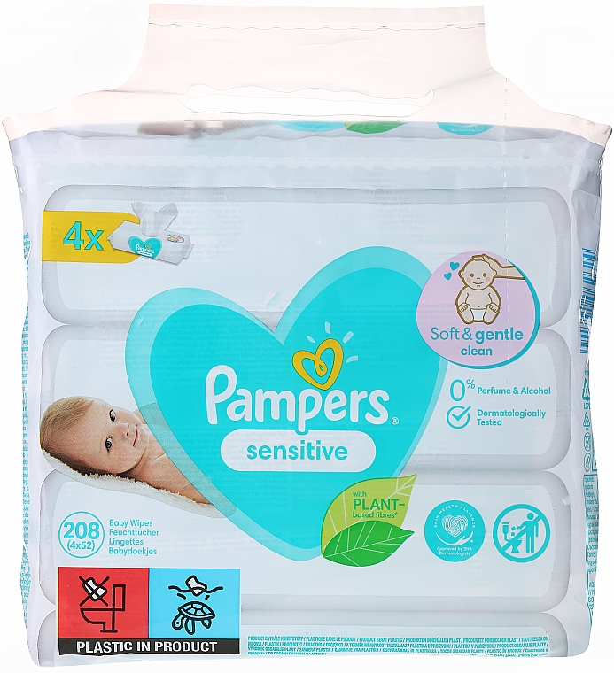 chusteczki nawilzane pampers gentle4