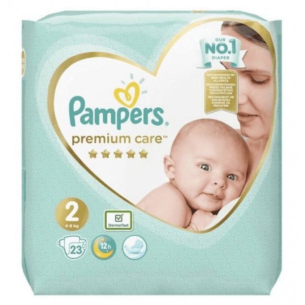 pieluchy pampers premium care 2 mini 160 szt.feedo.pl