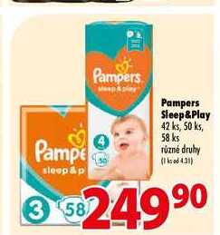 kaufland pampers sleep and play