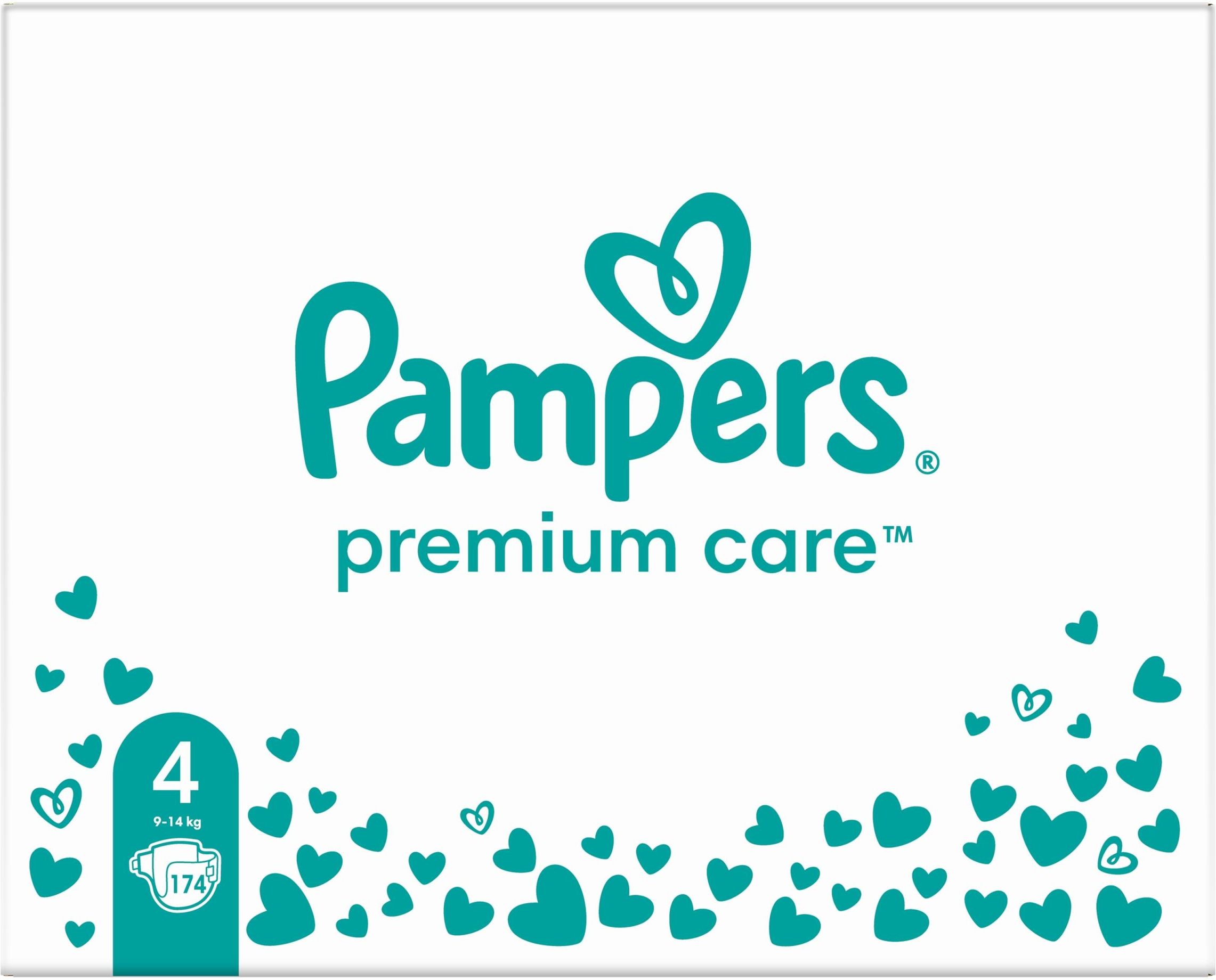 pampers 4 174 sztuki