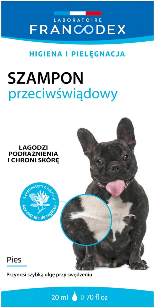 szampon na swedzenie skory dla psa