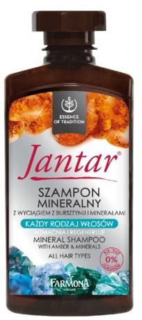 farmona jantar szampon mineralny z wyciągiem z bursztynu i minerałami