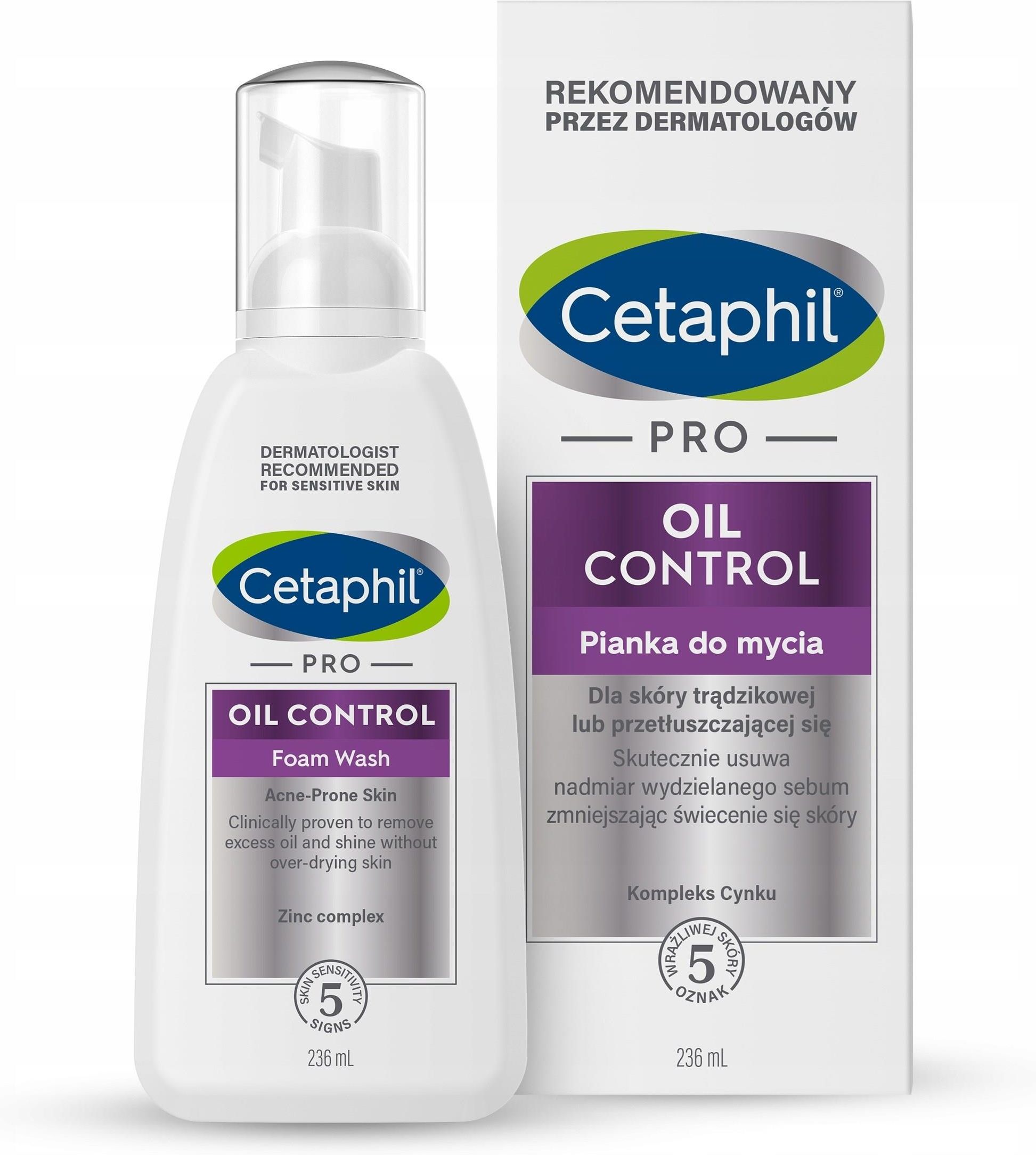 cetaphil pianka do mycia twarzy cera trądzikowa