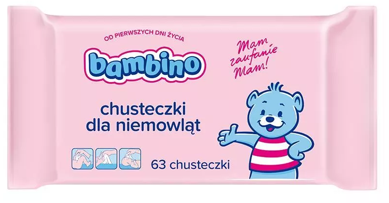 chusteczki nawilżane bambino