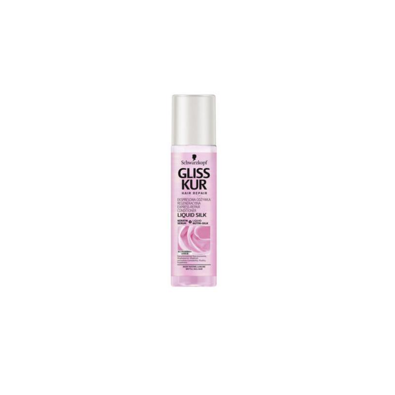 schwarzkopf gliss kur liquid silk odżywka ekspresowa do włosów spray