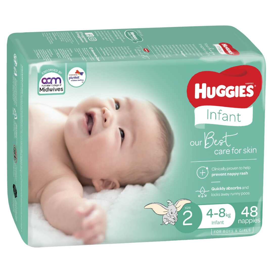 pampersy huggies 2 mega box