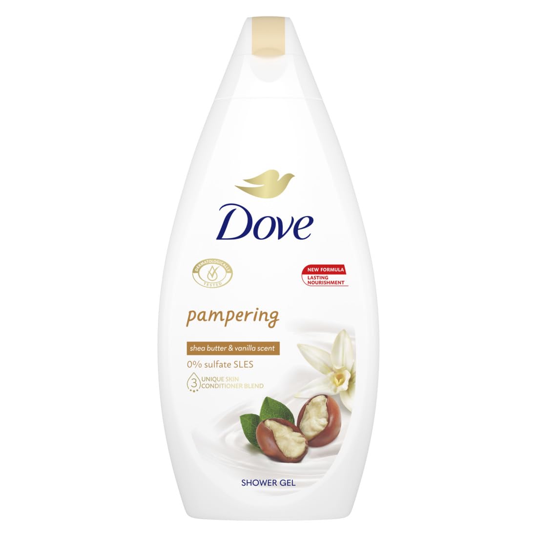 dove purely pampering body wash