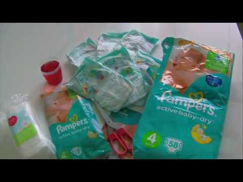 pampers active dry