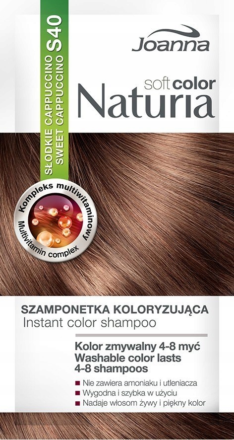 joanna naturia soft color szampon koloryzujący