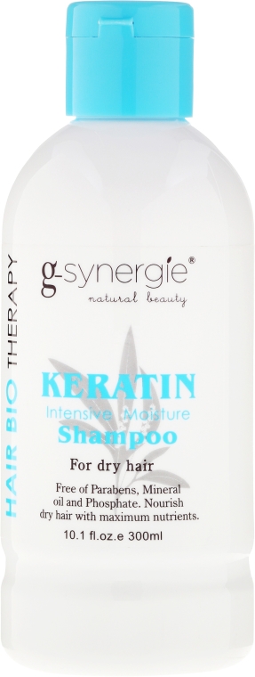 g-synergie keratin szampon intensywnie nawilżający