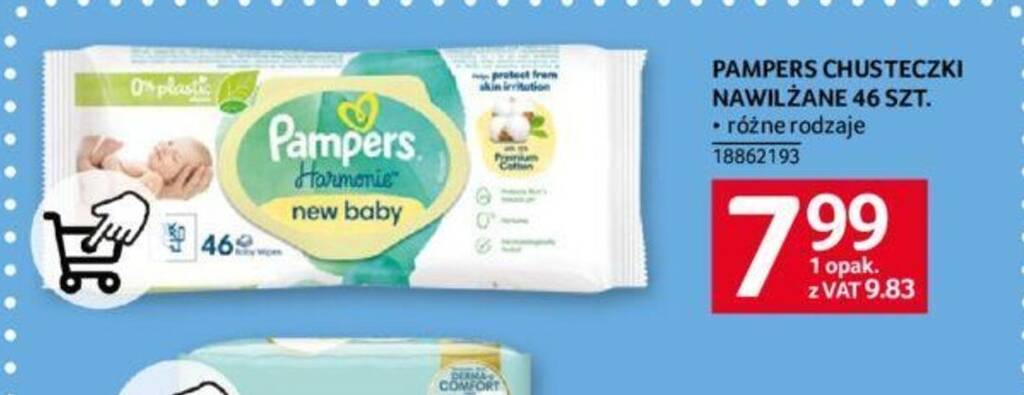 chusteczki pampers selgros