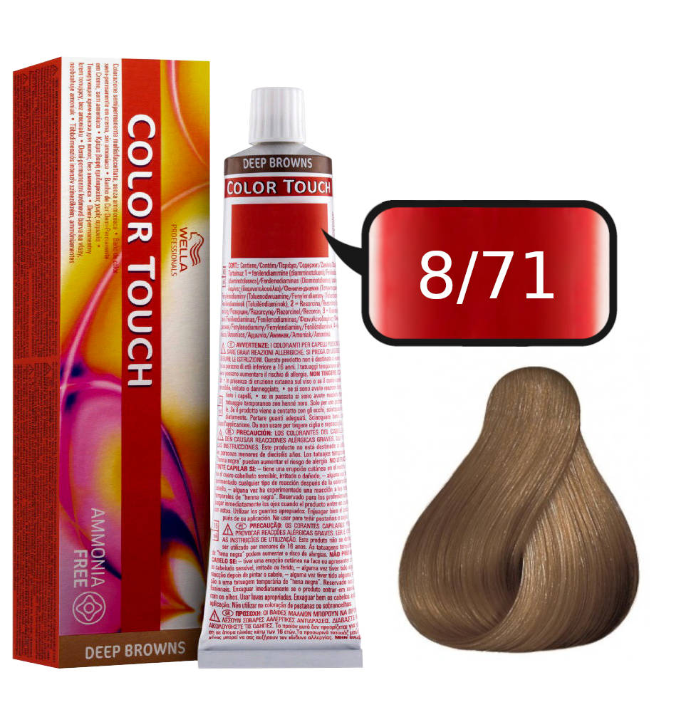 szampon koloryzujący naturalny wella color touch