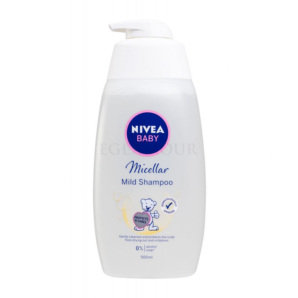 micelarny szampon do włosów nivea baby